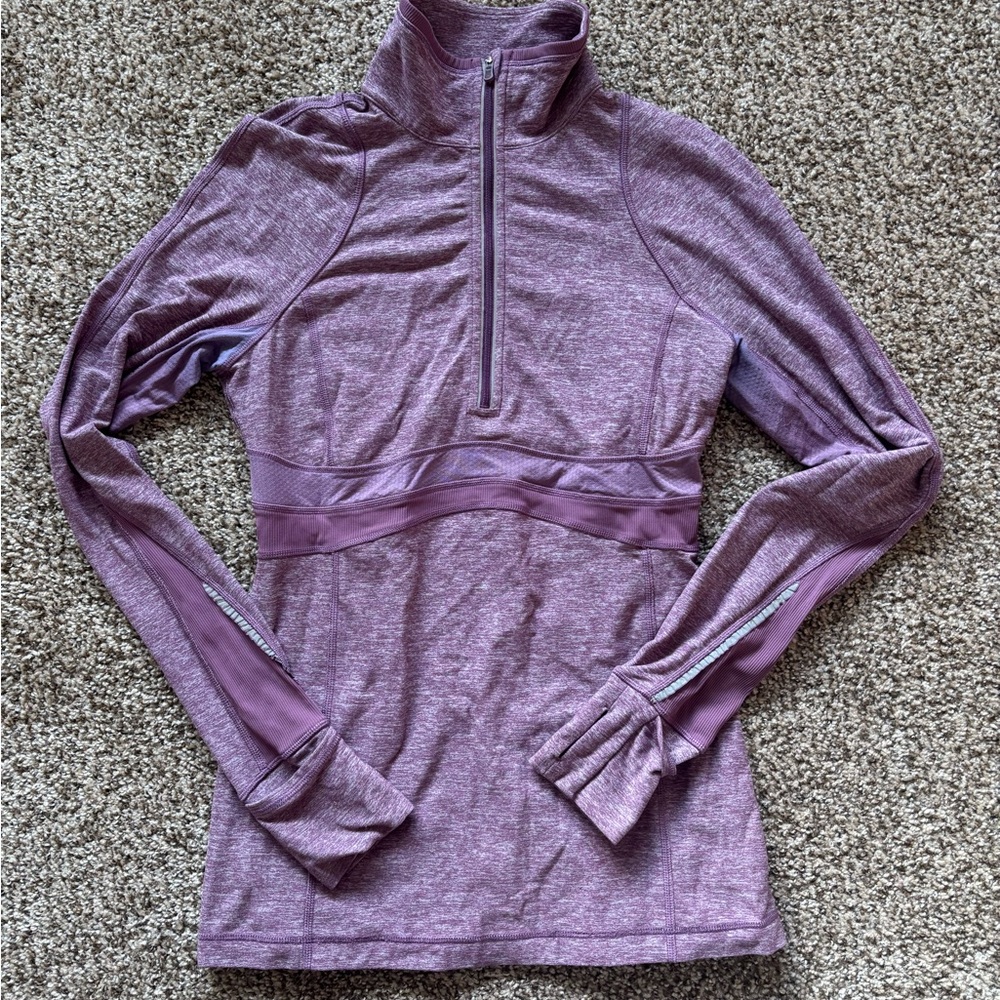 lululemon athletica Purple Long Sleeve Top